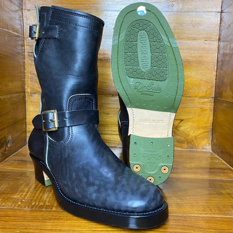 Briselblack 10” Engineer Boots “The Keeper” 3.0   Unstructured Toe Box